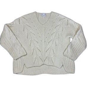 Calista wool blend  V-Neck Sweater